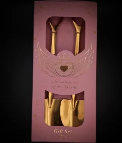 Cuillères à Dessert Joy Spoons | Set De 2 Cuillères Mignonnes Et Fonctionnelles En Or | Boîte Rose 5 Cuillères à Dessert Joy Spoons | Set De 2 Cuillères Mignonnes Et Fonctionnelles En Or | Boîte Rose -Fournitures De Cuisine Boutique 1023x1200