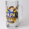 Chope à Bière - Bière De Papa Cheers! - Rempli De Réglisse Mélangée - Cadeau Emballé Avec Un Ruban Coloré