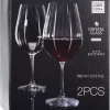 Paquet De Réduction 12x Verres à Vin Rouge 69 Cl / 690 Ml En Cristal - Verres En Cristal - Verre à Vin - Cadeau Pour L'amateur De Vin