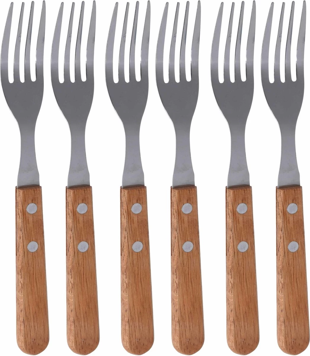 24x Fourchettes à BBQ En Acier Inoxydable Argenté 22 Cm - Couverts De Table Pour Le Petit Déjeuner, Le Déjeuner Et Le Dîner 1 24x Fourchettes à BBQ En Acier Inoxydable Argenté 22 Cm - Couverts De Table Pour Le Petit Déjeuner, Le Déjeuner Et Le Dîner