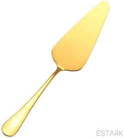 Pelle à Gâteau ESTARK® - Pelle à Gâteau - Pelle à Gâteau LUXURY - Coupe De Gâteau - Cuillère à Gâteau - Couteau à Gâteau - Couteau à Gâteau - Or - Acier Inoxydable - 22 Cm - Fournitures De Pâtisserie - Or -Fournitures De Cuisine Boutique 1068x1200