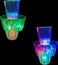 Verres à Shot à Liqueur Avec Lumières - 4 Verres Avec Lumières LED - Verres à Shot à Liqueur En Plastique - Décorations De Fête - Articles De Fête - Décorations D'anniversaire - Verres à Liqueur Avec Lumières -Fournitures De Cuisine Boutique 1071x1200 2