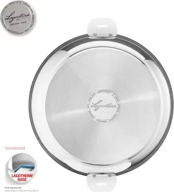 Lagostina Salvaspazio Lagoseal Casserole En Acier Inoxydable 18/10 INOX De Haute Qualité - 18 Cm -Fournitures De Cuisine Boutique 1086x1200 1