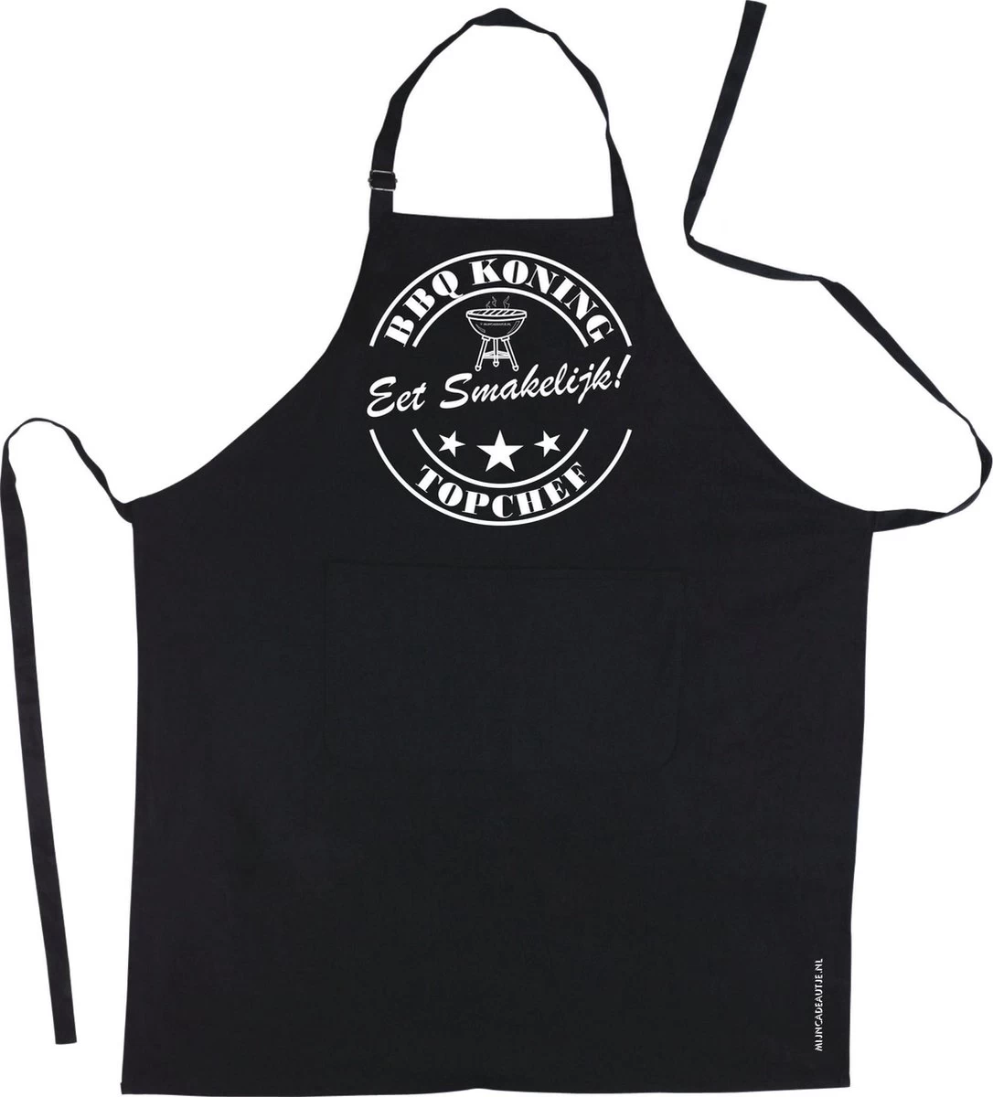 Tablier - BBQ King - Profitez De Votre Repas - Top Chef - Tablier De Barbecue Exclusif - 100% Coton-noir 1 Tablier - BBQ King - Profitez De Votre Repas - Top Chef - Tablier De Barbecue Exclusif - 100% Coton-noir