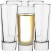 Vodka Verres Verres à Liqueur Stamper Shooter Verres Verres à Liqueur Glas Pour Genièvre Tequila Gin Vodka Shot Glas à Liqueur | Va Au Lave-vaisselle | Collecte De Pierres | 60 Ml | Série De 12