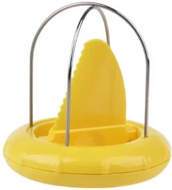 Kiwi Cutter - Creative Fruit Peeler - Outils Pour Citroen Et Kiwi - Durable Et Utile - Ustensiles Et Accessoires De Vêtements Pour Bébé De Cuisine - Jaune