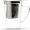 Soolong - Verre à Thé - 350 Ml - Avec Passoire à Thé En Acier Inoxydable - Glas - Tasse à Thé - Passoire à Thee - Infuseur à Thé - Élégant - Elegant - Intemporel - Cadeau - Cadeau - Cadeau D'affaires - Cadeau - Pasen - Fête Des Mères