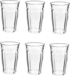 6x Verres Verres "long Drinks" Drink 360 Ml - 36 Cl - Verres Long Drink - Verres Water/ Jus / Café / Thé - Verres Long Drink En Verre