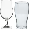 Set De Verres à Bière Secret De Gourmet - Verres à Verres à Bière Sur Pied/verres à Pinte - 8x Pièces - Verre