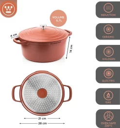 Westinghouse Performance Series - Ensemble De Casseroles 13 Pièces - Rouge - Ensemble Complet De Casseroles Avec 8 Casseroles - Cocottes, Poêle, Poêle Wok, Poêle à Frire, Poêle à Griller, Casserole 23 Westinghouse Performance Series - Ensemble De Casseroles 13 Pièces - Rouge - Ensemble Complet De Casseroles Avec 8 Casseroles - Cocottes, Poêle, Poêle Wok, Poêle à Frire, Poêle à Griller, Casserole -Fournitures De Cuisine Boutique 1120x1200 2