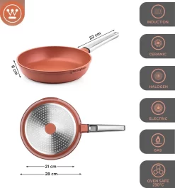 Westinghouse Performance Series - Ensemble De Casseroles 13 Pièces - Rouge - Ensemble Complet De Casseroles Avec 8 Casseroles - Cocottes, Poêle, Poêle Wok, Poêle à Frire, Poêle à Griller, Casserole 24 Westinghouse Performance Series - Ensemble De Casseroles 13 Pièces - Rouge - Ensemble Complet De Casseroles Avec 8 Casseroles - Cocottes, Poêle, Poêle Wok, Poêle à Frire, Poêle à Griller, Casserole -Fournitures De Cuisine Boutique 1120x1200 3