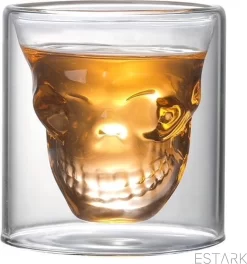 Verre à Liqueur Skull - Skull - Verres à Shot - Verre à Shot - Verres Apéritif à Shot - Glas - 25 ML - Verres à Shot - Verre Skull - Skull - Shot - Boisson - Set De 4 PIECES -Fournitures De Cuisine Boutique 1121x1200 3