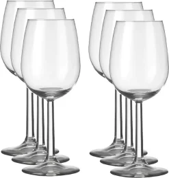 12x Verres à Vin De Luxe Pour Vin Blanc 230 Ml Bouquet - 23 Cl - Verres à Vin Blanc - Boire Du Vin - Verres à Vin à Vin En Verre