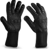Gants De Barbecue (1 Paire / 2 Pièces) - BBQ - Gants De Four - Gants De Gants De Four - Résistant à La Chaleur Jusqu'à 500 Degrés Celsius - Antidérapant - Accessoires De BBQ - Feu - Cuisson - Four