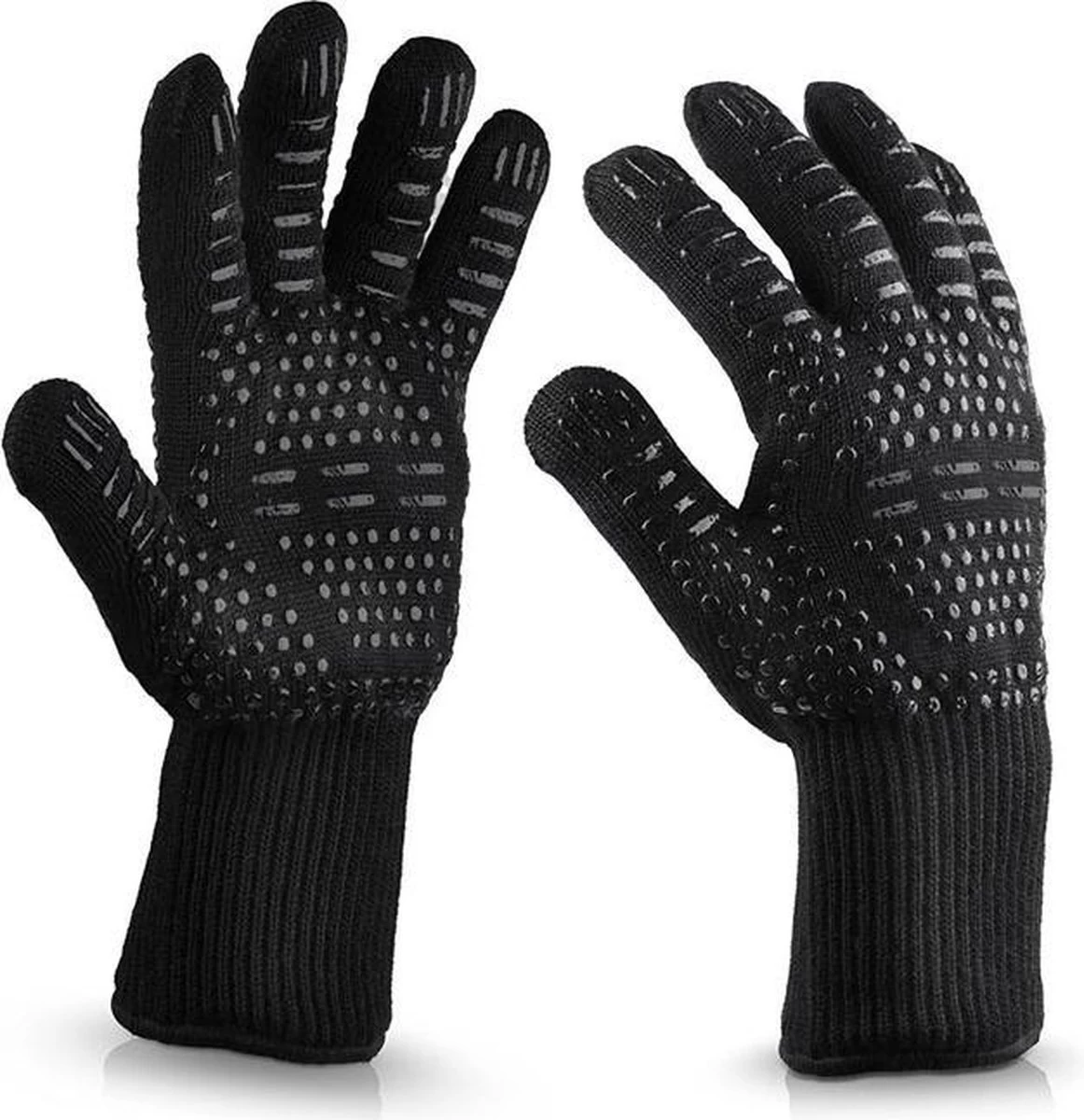 Gants De Barbecue (1 Paire / 2 Pièces) - BBQ - Gants De Four - Gants De Gants De Four - Résistant à La Chaleur Jusqu'à 500 Degrés Celsius - Antidérapant - Accessoires De BBQ - Feu - Cuisson - Four 1 Gants De Barbecue (1 Paire / 2 Pièces) - BBQ - Gants De Four - Gants De Gants De Four - Résistant à La Chaleur Jusqu'à 500 Degrés Celsius - Antidérapant - Accessoires De BBQ - Feu - Cuisson - Four