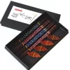 Asiansticks - Baguettes De Luxe En Bois Colorées Avec Support - Ensemble De Sushi Pour 4 Personnes - Coffret Cadeau - Cadeau De Noël