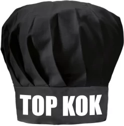 Top Chef Cadeau Toque Noir Femme Et Homme - Cadeau Fête Des Pères, Fête Des Mères, Anniversaire