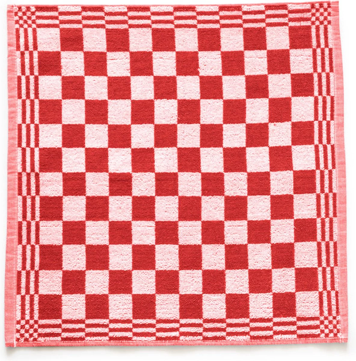 Torchons De Cuisine Set Block Rouge - 50x50 - Set De 6 - Carreaux - Torchons Block - 100% Coton - Serviette De Cuisine - Serviettes 2 Torchons De Cuisine Set Block Rouge - 50x50 - Set De 6 - Carreaux - Torchons Block - 100% Coton - Serviette De Cuisine - Serviettes – Image 2