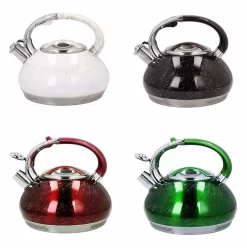 Edënbërg White Line - Bouilloire Sifflante De Luxe En Acier Inoxydable - 3,0 Litres - Blanc -Fournitures De Cuisine Boutique 1193x1200 10