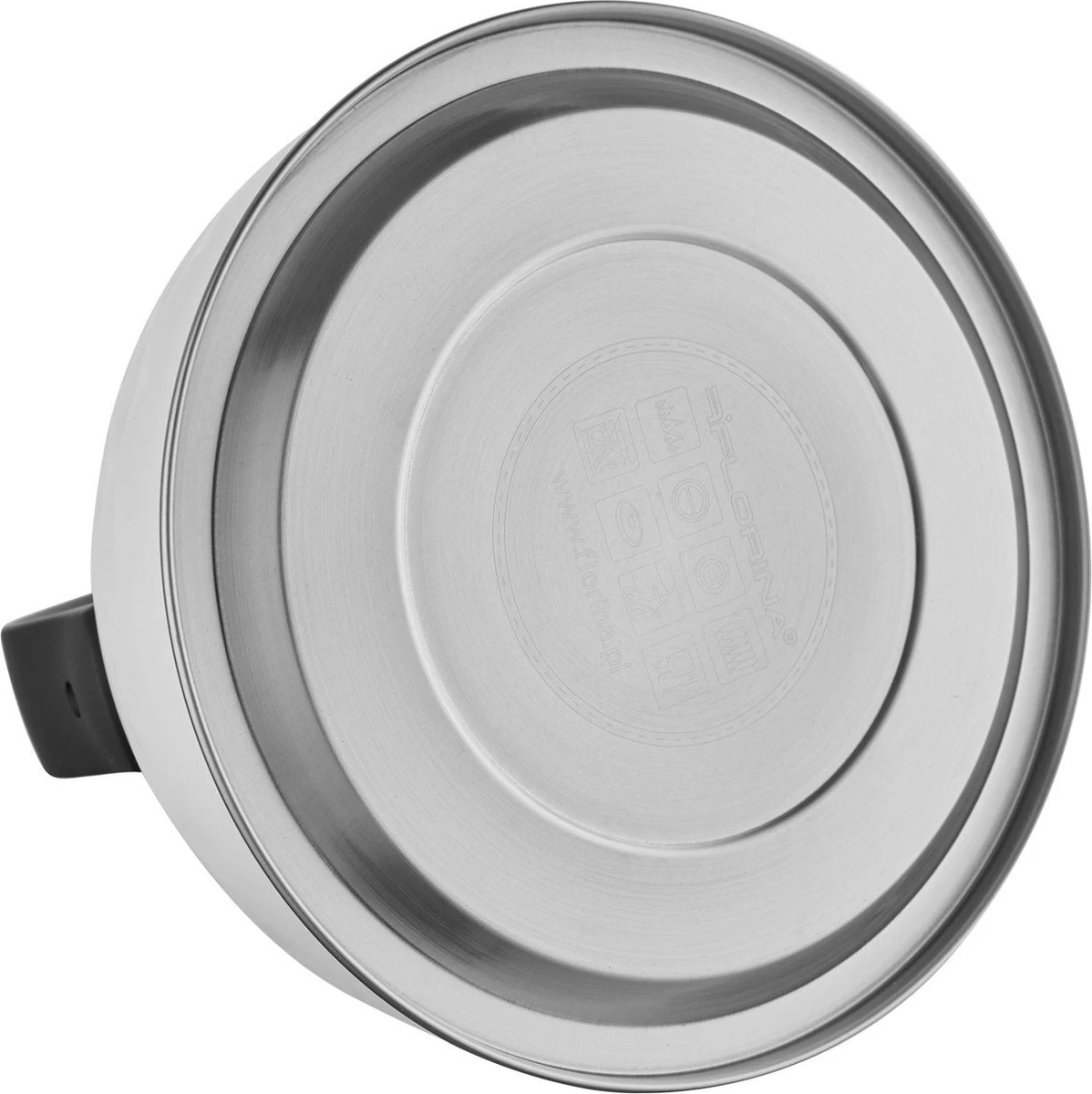 Bouilloire à Sifflet Florina Diamond 2,5 L Adaptée à Toutes Les Sources De Chaleur - Bouilloire - Bouilloire - Acier Inoxydable - Anthracite Mat - Motif Diamant - Haute Qualité - Chauffage Fast 2 Bouilloire à Sifflet Florina Diamond 2,5 L Adaptée à Toutes Les Sources De Chaleur - Bouilloire - Bouilloire - Acier Inoxydable - Anthracite Mat - Motif Diamant - Haute Qualité - Chauffage Fast – Image 2