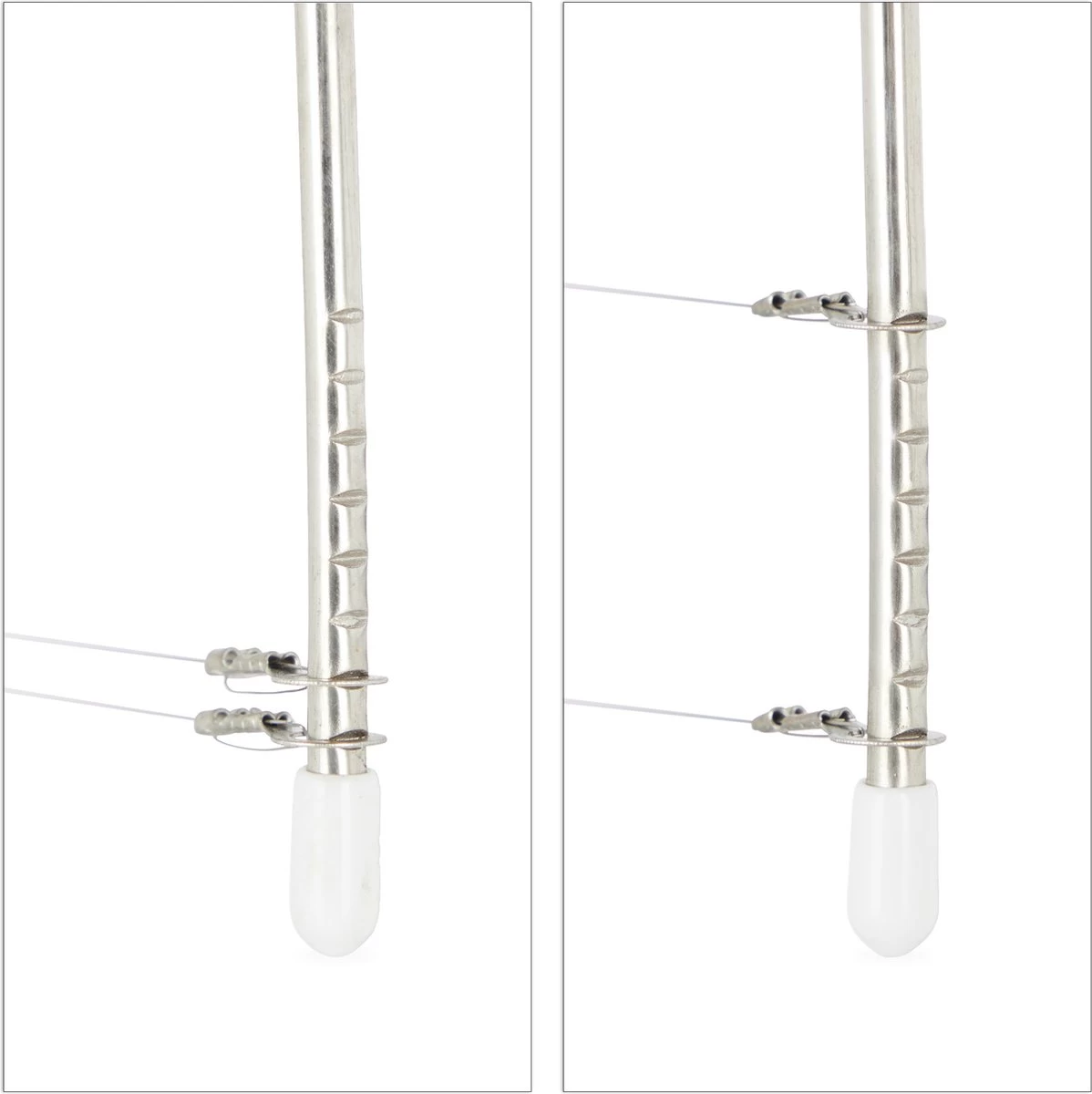 Relaxdays 2x Scie à Gâteau En Acier Inoxydable - Coupe-gâteau - Coupe-gâteau - Séparateur De Fond De Gâteau 2 Fils De Scie 4 Relaxdays 2x Scie à Gâteau En Acier Inoxydable - Coupe-gâteau - Coupe-gâteau - Séparateur De Fond De Gâteau 2 Fils De Scie – Image 4