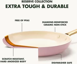 Ensemble De Casseroles/casseroles - Antiadhésif/ensemble De Poêles à Frire, Ensemble De Poêles à Frire, Sans PFAS, Va Au Lave-vaisselle, -Fournitures De Cuisine Boutique 1200x1003 3