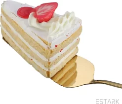 Pelle à Gâteau ESTARK® - Pelle à Gâteau - Pelle à Gâteau LUXURY - Coupe De Gâteau - Cuillère à Gâteau - Couteau à Gâteau - Couteau à Gâteau - Or - Acier Inoxydable - 22 Cm - Fournitures De Pâtisserie - Or -Fournitures De Cuisine Boutique 1200x1025
