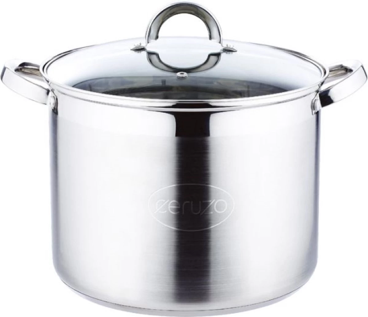 Marmite à Soupe En Acier Inoxydable De Luxe Oneiro - 9,5 Litres - ø26 X H 19 Cm - Cuisine - Salle à Manger - Cuisine - Poêle - Induction - Gaz - Casseroles - Poêles 1 Marmite à Soupe En Acier Inoxydable De Luxe Oneiro - 9,5 Litres - ø26 X H 19 Cm - Cuisine - Salle à Manger - Cuisine - Poêle - Induction - Gaz - Casseroles - Poêles