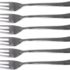 6x Fourchettes à Gâteaux / Pâtisseries Inox 15 Cm - Fourchettes à Gâteaux - Fourchettes à Pâtisserie - Fourchettes / Fourchettes Pour Gâteaux, Tartes Et Pâtisseries