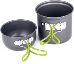 Ensemble De Batterie De Batterie De Cuisine Polaza®️ Caming - Ensemble De Poêle à Frire - Ensemble De Batterie De Cuisine Camping - Camping Et Plein Air - Set De Batterie De Cuisine - Camping