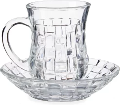 Set De 12 Verres à Thé Marocains Avec Soucoupe 125 Ml - Tasses à Thé/tasses à Café En Verre - Tasse Et Soucoupe Transparentes -Fournitures De Cuisine Boutique 1200x1048 3