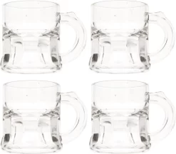 50x Verres à Shot En Plastique Witte 2,5 Cl - Verres à Shot Incassables Pour Oktoberfest / Pub / Bar / Café Shot / Verres à Shot