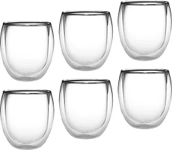 Verre Thermo à Double Paroi Feelino 6 X 320 Ml Avec Effet Flottant, Verre à Thé / Verre à Café Pour Cappuchino, Café Au Lait, Thé, Thé Glacé, Schorle, Desserts Ou Comme Coupe à Glace -Fournitures De Cuisine Boutique 1200x1051 1