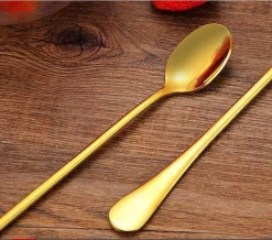 KELERINO. Cuillères Latte Macchiato - Cuillères à Yogourt, à Dessert Ou à Café En Acier Inoxydable - 20 Pièces - Or 9 KELERINO. Cuillères Latte Macchiato - Cuillères à Yogourt, à Dessert Ou à Café En Acier Inoxydable - 20 Pièces - Or -Fournitures De Cuisine Boutique 1200x1060 2