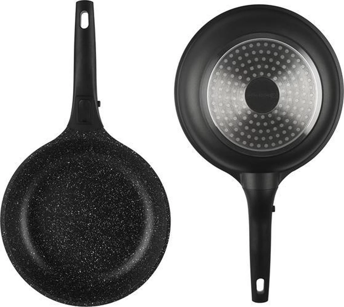 Edënbërg Black Line - Batterie De Cuisine De Luxe En Aluminium Forgé De 10 Pièces - Avec Poignées Amovibles 13 Edënbërg Black Line - Batterie De Cuisine De Luxe En Aluminium Forgé De 10 Pièces - Avec Poignées Amovibles – Image 13