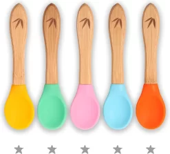 Cuillère Pour Enfants, Ensemble De Vaisselle Pour Enfants Avec Manche En Bambou Pour Apprendre à Manger, Sans Plastiques Nocifs, Cuillère Avec Pointe De Cuillère Accessible Flexible 9 Cuillère Pour Enfants, Ensemble De Vaisselle Pour Enfants Avec Manche En Bambou Pour Apprendre à Manger, Sans Plastiques Nocifs, Cuillère Avec Pointe De Cuillère Accessible Flexible -Fournitures De Cuisine Boutique 1200x1081