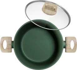 Forest, Marmite à Soupe Avec Couvercle - Ø 20 Cm - 100% Aluminium Recyclé - Convient à Toutes Les Sources De Chaleur - Poêle écoresponsable - Faitout - Sauteuse - Sans PFOA - 5,6 L -Fournitures De Cuisine Boutique 1200x1082 2