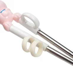 3 Pcs Baguettes D'Entraînement, Baguettes En Acier Inoxydable Environnement Enfants, Aide Aux Baguettes Pour Enfants, Baguettes D'Entraînement à Motif De Dessin Animé, Outil Complémentaire D'Entraînement Pour Enfants Adolescents Adultes -Fournitures De Cuisine Boutique 1200x1088