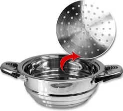 Royal Swiss - Pan Induction 16 Pièces Avec Couvercle En Verre - Casserole / Casserole / Poêle En Acier Inoxydable - Sans PFAS 8 Royal Swiss - Pan Induction 16 Pièces Avec Couvercle En Verre - Casserole / Casserole / Poêle En Acier Inoxydable - Sans PFAS -Fournitures De Cuisine Boutique 1200x1090 2