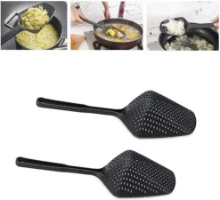 Spatule De Cuisson Cuillère à Filtre Alimentaire, Gadget De Vidange De Cuillère En Nylon, Grande Passoire Filtre à Soupe Accessoires De Vêtements Pour Bébé De Cuisine Ménagers -Fournitures De Cuisine Boutique 1200x1092