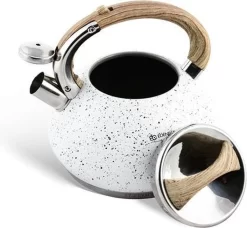 Edënbërg White Line - Bouilloire à Sifflet En Acier Inoxydable - 3,0 Litres - Fond 7 Couches! -Fournitures De Cuisine Boutique 1200x1108 3