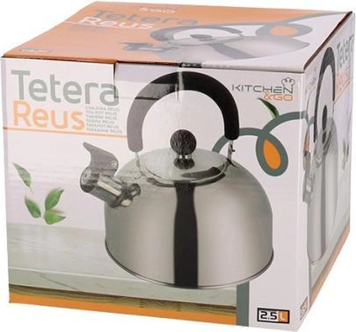 Bouilloire Sifflante En Acier Inoxydable 2,5 Litres - Bouilloire - Bouilloires Sifflantes - Théière - Acier Inoxydable - 21,50 × 19,50 × 21,50 Cm 2 Bouilloire Sifflante En Acier Inoxydable 2,5 Litres - Bouilloire - Bouilloires Sifflantes - Théière - Acier Inoxydable - 21,50 × 19,50 × 21,50 Cm – Image 2