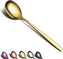 Cuillère à Café / Cuillères à Café Cuillères à Expresso, Cuillères à Dessert Cuillères à Café, Petites Mini Cuillères Pour Les Fêtes, Va Au Lave-vaisselle - 6pcs