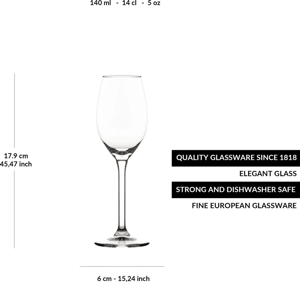 Libbey Verres à Vin Red Vin Eres - 140 Ml / 14 Cl - 6 Pièces - Passe Au Lave-vaisselle - Design Classique 4 Libbey Verres à Vin Red Vin Eres - 140 Ml / 14 Cl - 6 Pièces - Passe Au Lave-vaisselle - Design Classique – Image 4
