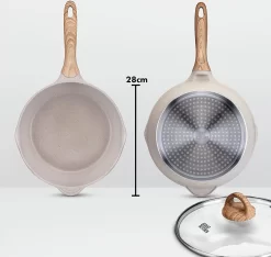 Poêle à Frire 28 Cm Avec Couvercle, Revêtement Antiadhésif, Histoire Pour Induction, Anti-cran, Rebord Haut, Poêle Antiadhésive -Fournitures De Cuisine Boutique 1200x1136 4