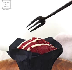 House Of Fourchettes à Dessert Fourchettes à Dessert Noires - Fourchettes à Gâteau - Fourchettes à Pâtisserie - Acier Inoxydable - Fourchettes à Cocktail - 12 Pièces -Fournitures De Cuisine Boutique 1200x1172 5