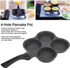Poêle à Crêpes 4 Trous, Revêtement Antiadhésif, Crêpes En Aluminium, Omelette, Poêle à œufs, Cocotte, Cuisinière à Petit-déjeuner, Ustensiles De Cuisine Pour Cuisinière à Induction, Cuisinière à Gaz -Fournitures De Cuisine Boutique 1200x1173 2