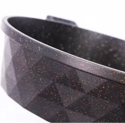 Repus - Casserole/Marmite À Soupe - Avec Couvercle En Verre - Céramique Marbre - Aluminium - Revêtement Antiadhésif - 28CM