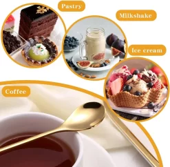 Cuillère à Café / Cuillères à Café Cuillères à Expresso, Cuillères à Dessert Cuillères à Café, Petites Mini Cuillères Pour Les Fêtes, Va Au Lave-vaisselle - 12 Pieces -Fournitures De Cuisine Boutique 1200x1178 1