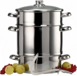 Centrifugeuse / Extracteur De Vapeur 8 Litres - Extracteur De Vapeur 8 Litres - Bac à Jus - Cuiseur Vapeur